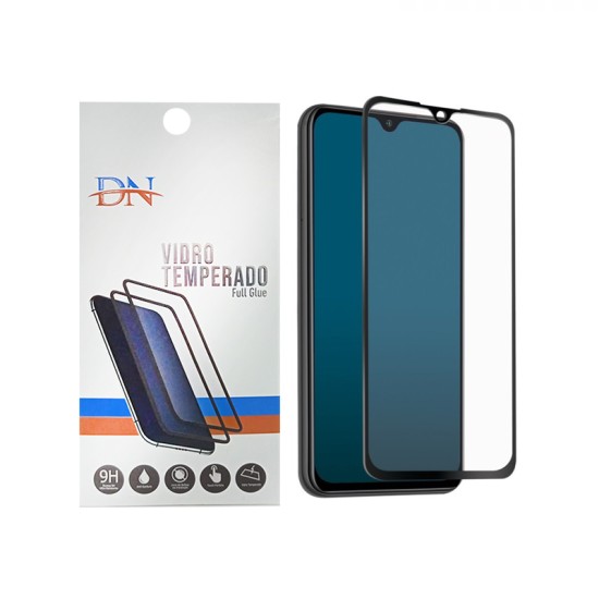 PROTECTOR DE VIDRO DE FULL GLUE DN PARA XIAOMI REDMI 9 PRETO